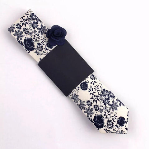 Floral Skinny Tie 28