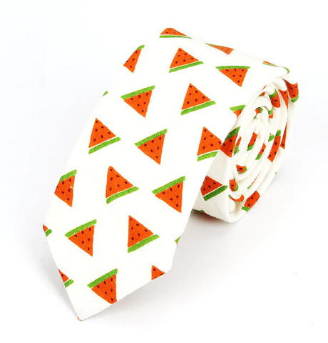 Melon-aire Skinny Tie